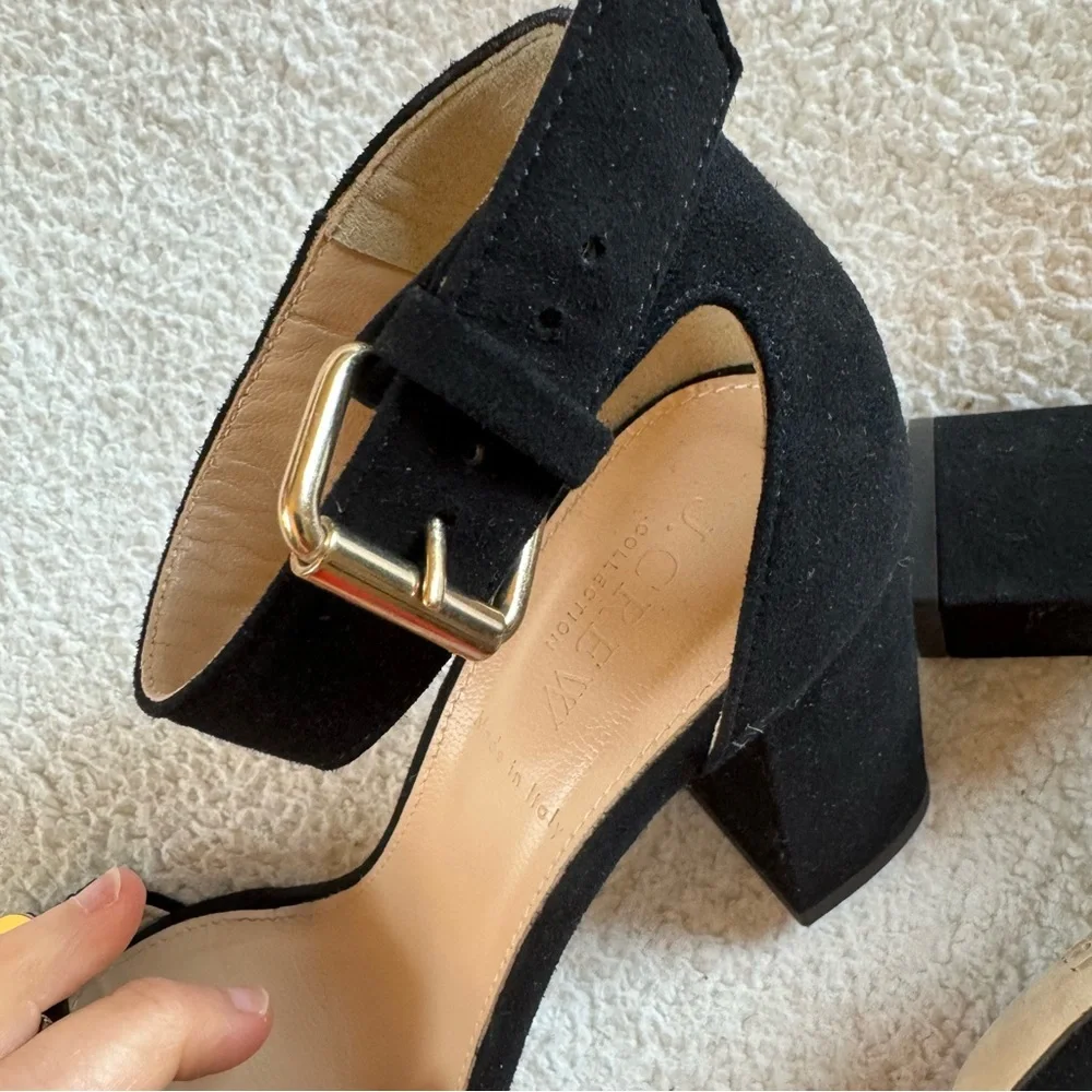 J Crew Collection sandals with sequin flowers, gorgeous! EUC! - Picture 4 of 12